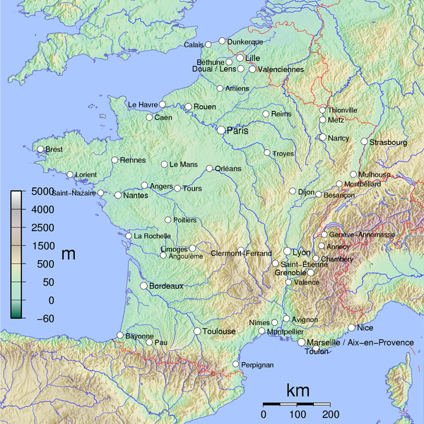 carte villes