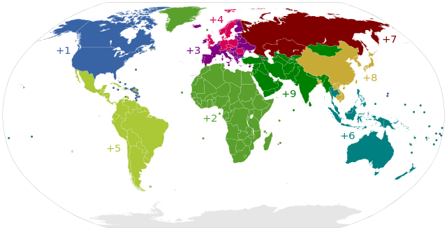 indicatif telephonique